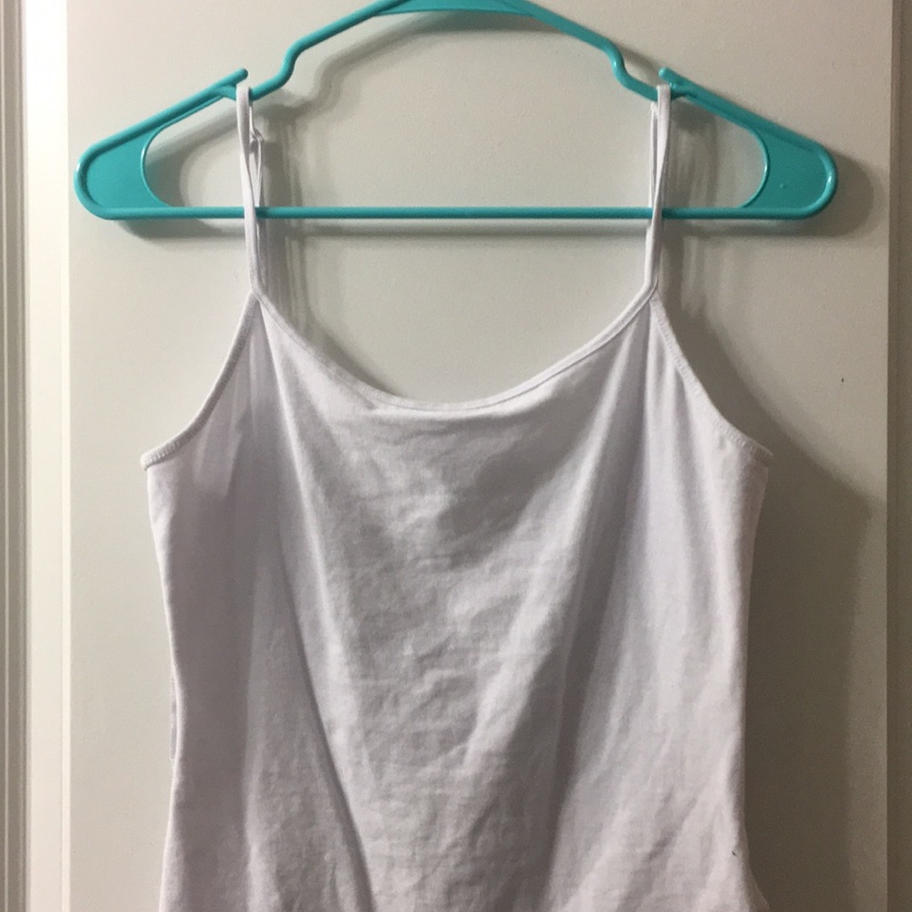 Charlotte Russe white tank onesie